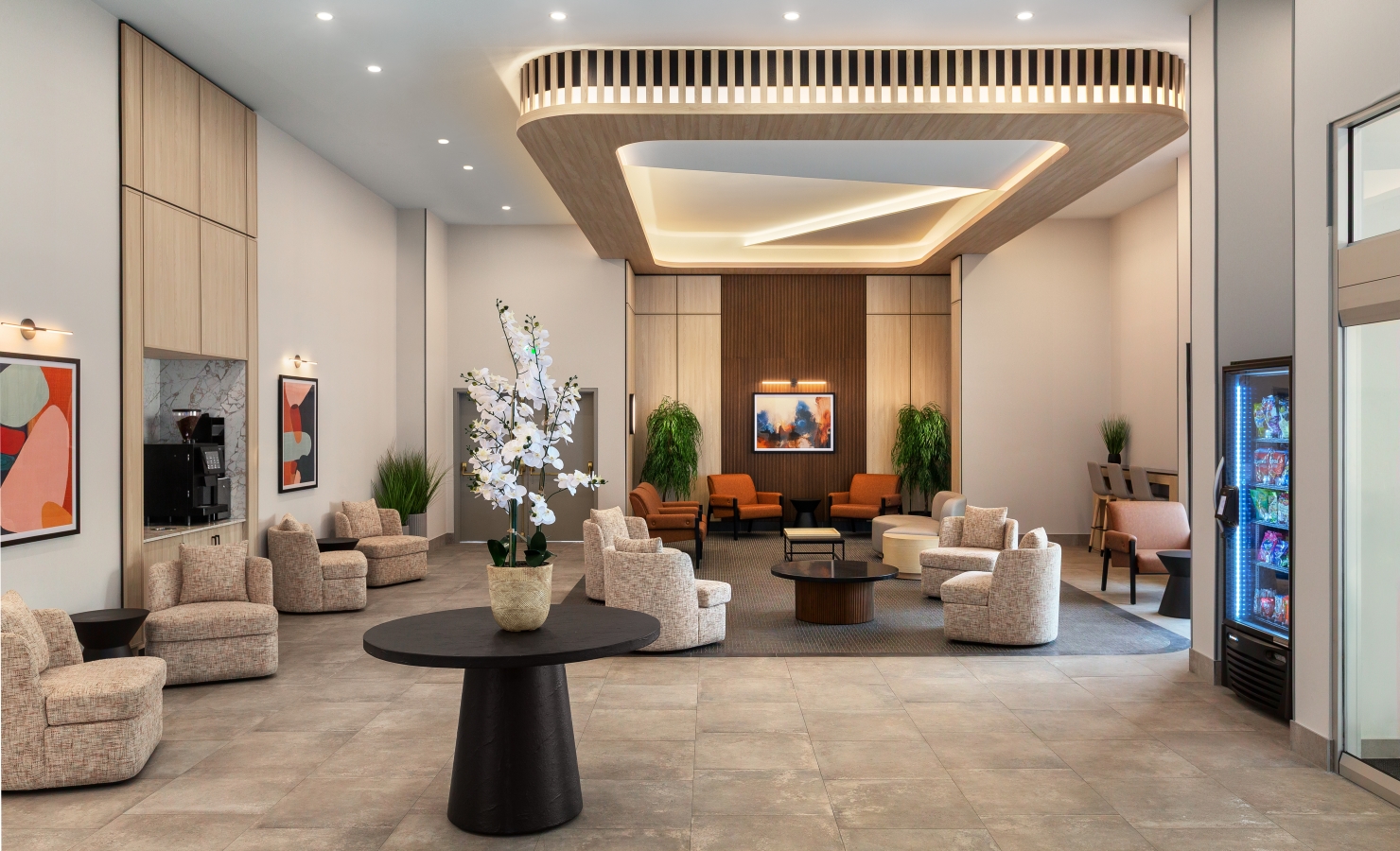 red roof lobby