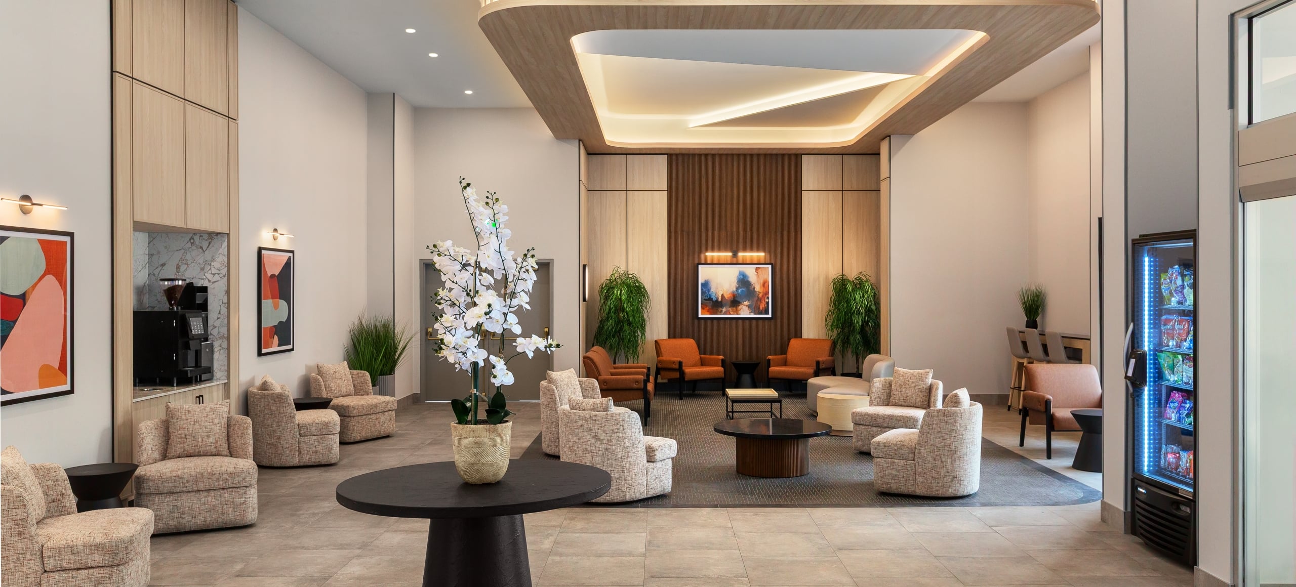 red roof lobby