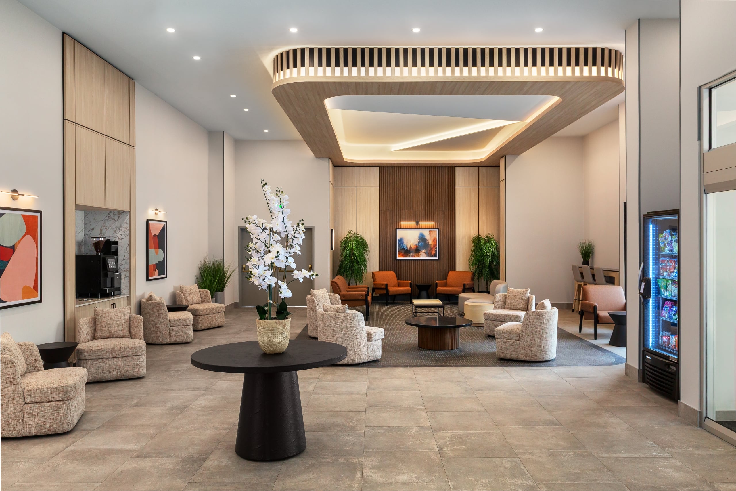red roof lobby